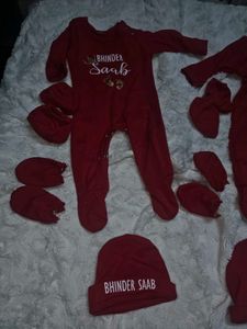 Bhinder Saab Baby Outfit Set