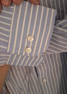 Striped Blue Shirt for Men