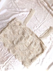 White Lacy Top💖