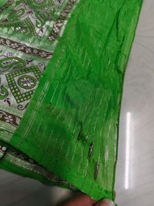Pure Silver Pattu Old Saree