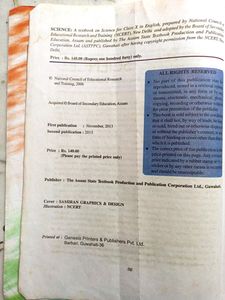NCERT Science Textbook, Class 10