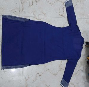 Silk Blue Suit