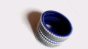 Silk Thread Bangels Set