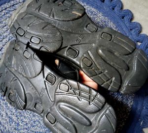 Black Fashion Slides