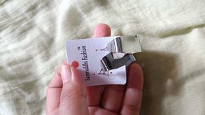 Square Silver Earrings