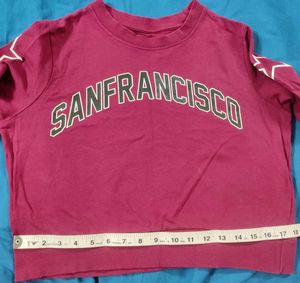 Studio Fit M Wine-Purple Sweatshirt