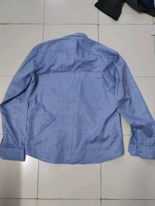 Full Blue Shirt