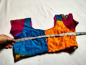saree garba night style or jaipuri print 💗