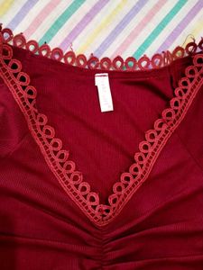 Stylish new ribbed crop top