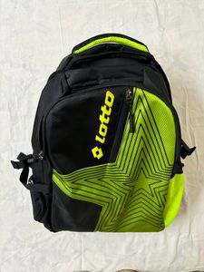 🆕Lotto Black Laptop Backpack