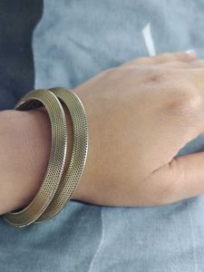 Golden Coloured Bangles Set