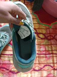 Light Blue Running Shoes