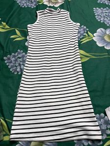 Striped Bodycon Mini Dress