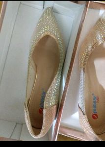 Women Embellished Diamond Heels for Bridal/Wedding