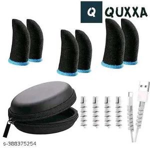3 PAIR(6 PCS) Thumb & Finger Sleeves for Mobile Ga