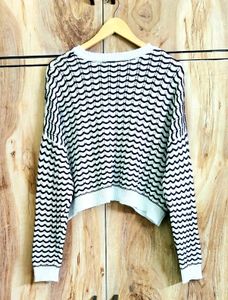 Patterned Knit Sweater size-44