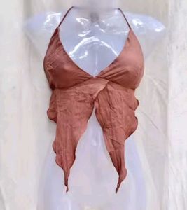 Backless Trendy Halter Top