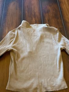 Ribbed Long Sleeve Top