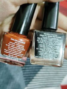 Combo Of Faces Canada And Miss Nails Nailpolish