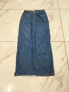 Wide Leg Denim Jeans