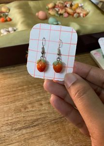 Strawberry Dangle Earrings