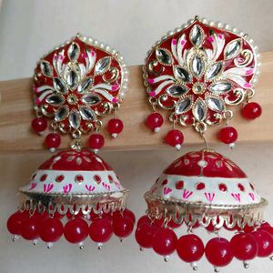 High Quality Pink Jhumke
