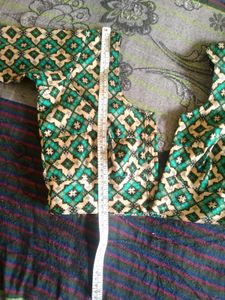 Double Colour Stitched  Blouse