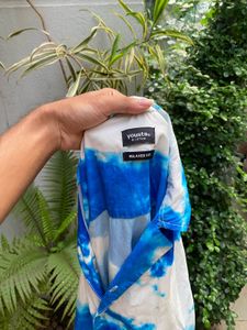 Yousta Beach Print Relaxed Shirt