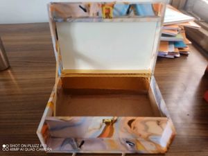 🟩New Cardboard Storage Box Multicolour