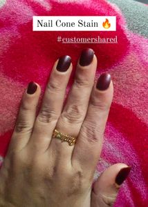 Organic Maroon Nail Henna Cones