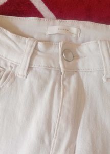 Susan White Straight Jeans
