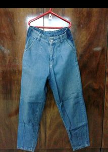 Blue Baggy Jeans