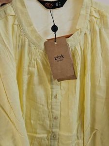 Yellow Shirt Dress