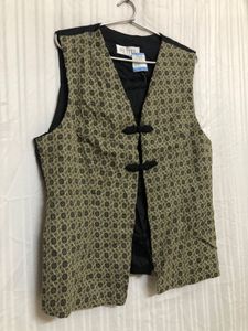 Petite Black Printed Vest