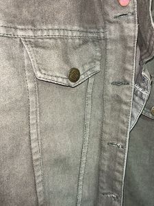 Olive Green Denim Jacket