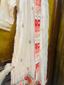 Heavy Border Dupatta Suit Salwar Set