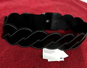 Black Elastic Belt