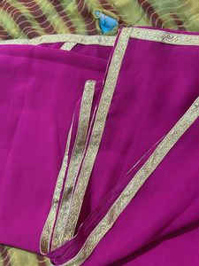 Dark Pink Duppatta