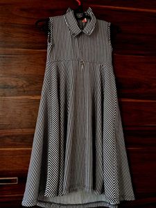 A Unique Black And White Frock