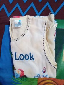 Sleeveless Yellow Colour Top