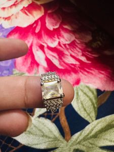 Sparkling Bangle Set And Finger Rings