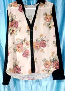 Floral Print Blouse