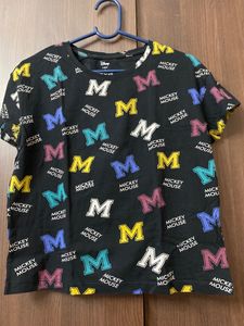 Max Disney Print Black Tshirt