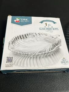 Glass Fruit Bowl