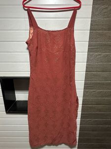 Indya Embellished Strappy Straight Kurta