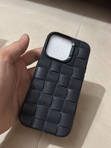 Black Woven Phone Case 14 Pro