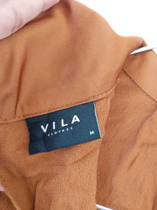 Brown Long Sleeve Top