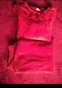 hot pink winter cord set
