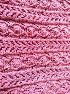 Pink Knit Pullover Sweater