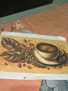 Coffee Art Print